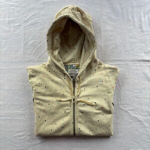 Joule Sport Y2K Era Polka Dot Zip Hoodie Size 12 Retro Preppy